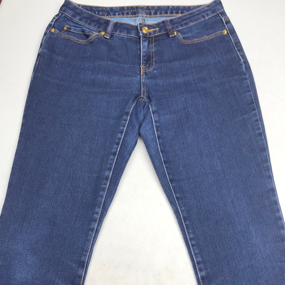 MICHAEL KORS ANKLE CROP JEANS 4/27x28 ⭐️ - Picture 8 of 13